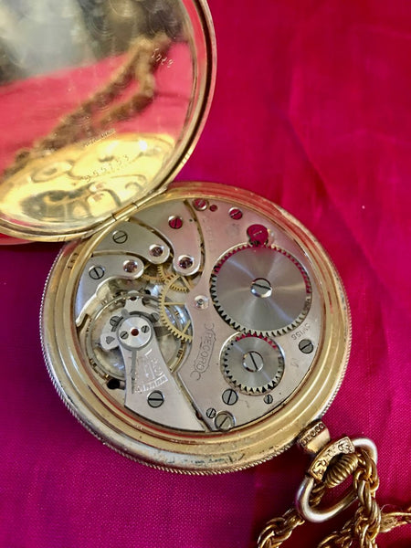 Gold filled pocket watch