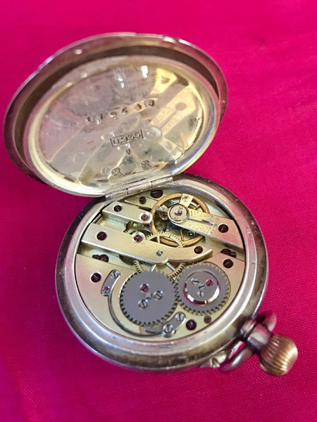 miniature Half hunter pocket watch