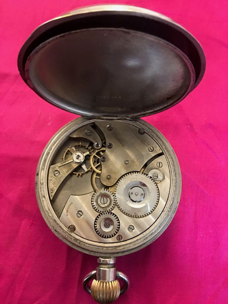 Silver Railway Pocket Watch