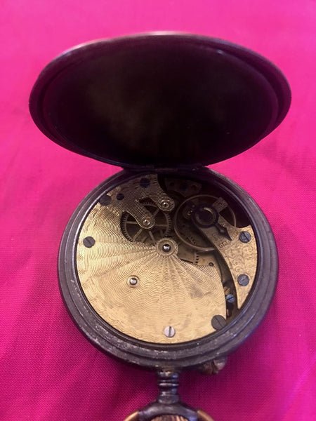 Gunmetal Pocket Watch