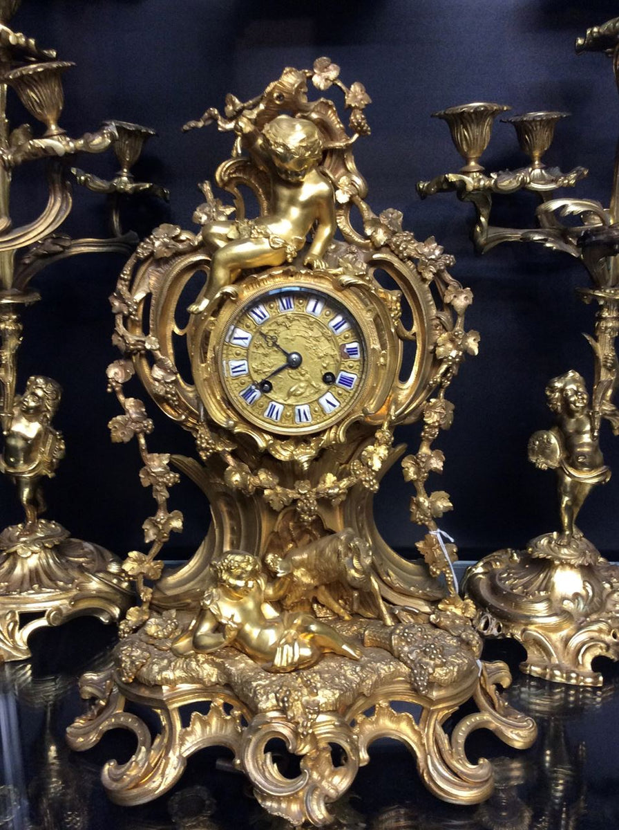3 Piece Clock Set – PortobelloAntiqueClocks