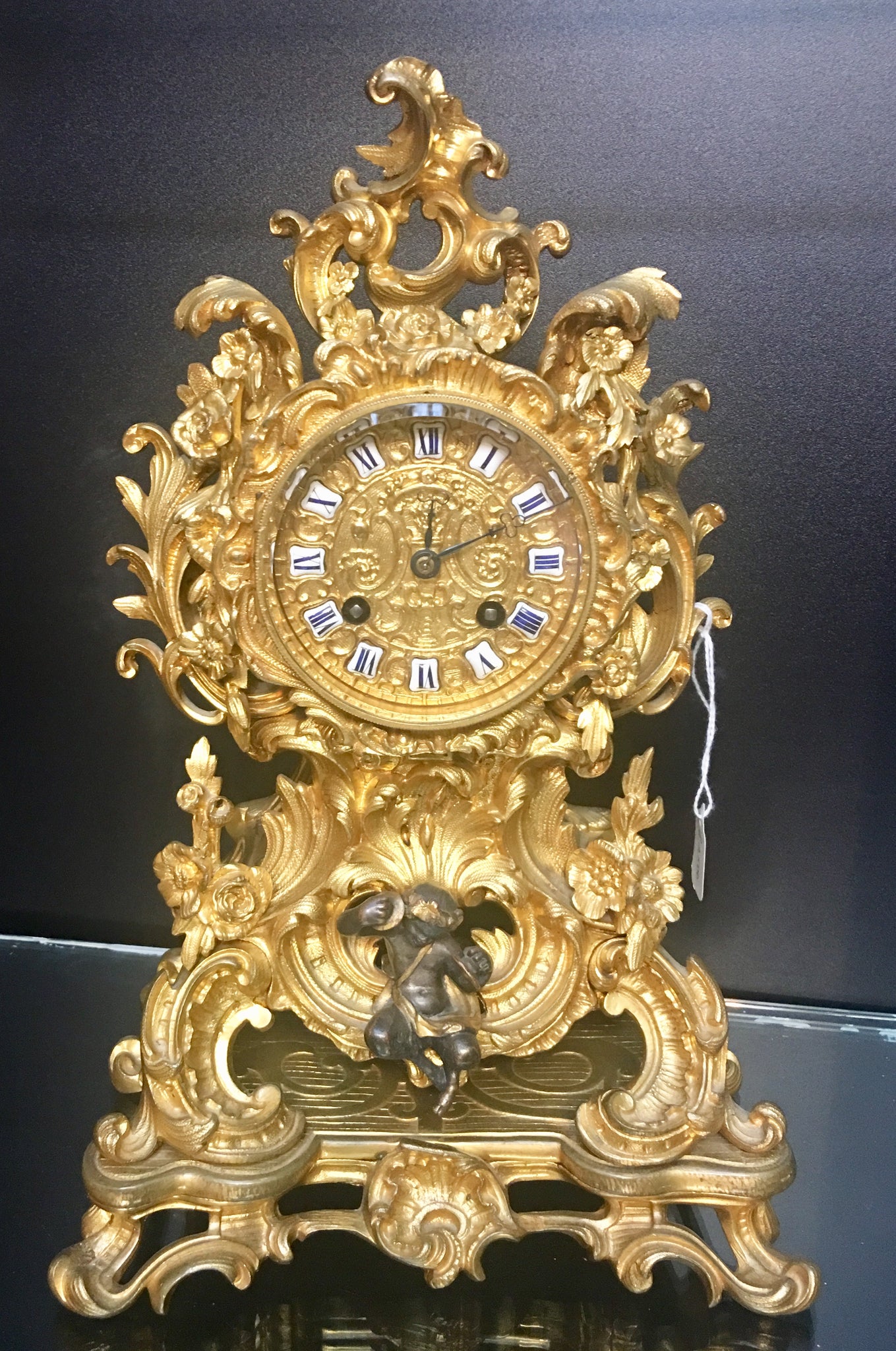 The Mid-Century French Mantel Clock The Mid-Century French Mantel Clock