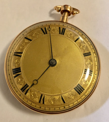 18k gold Verge Minute Repeater Pocket Watch